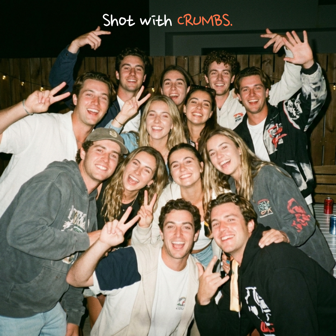 CRUMBS. Retro Camera Lens