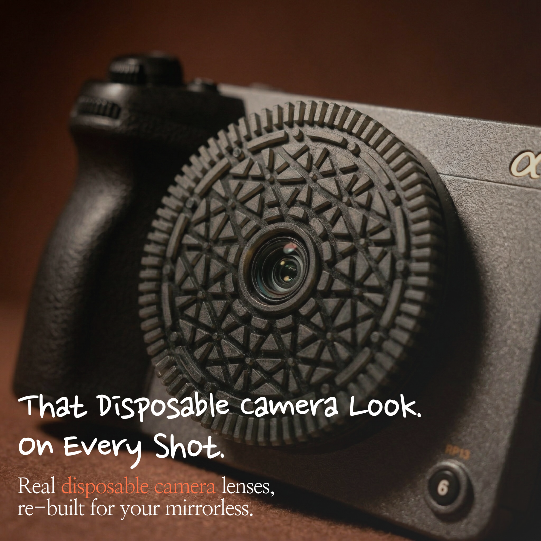 CRUMBS. Retro Camera Lens